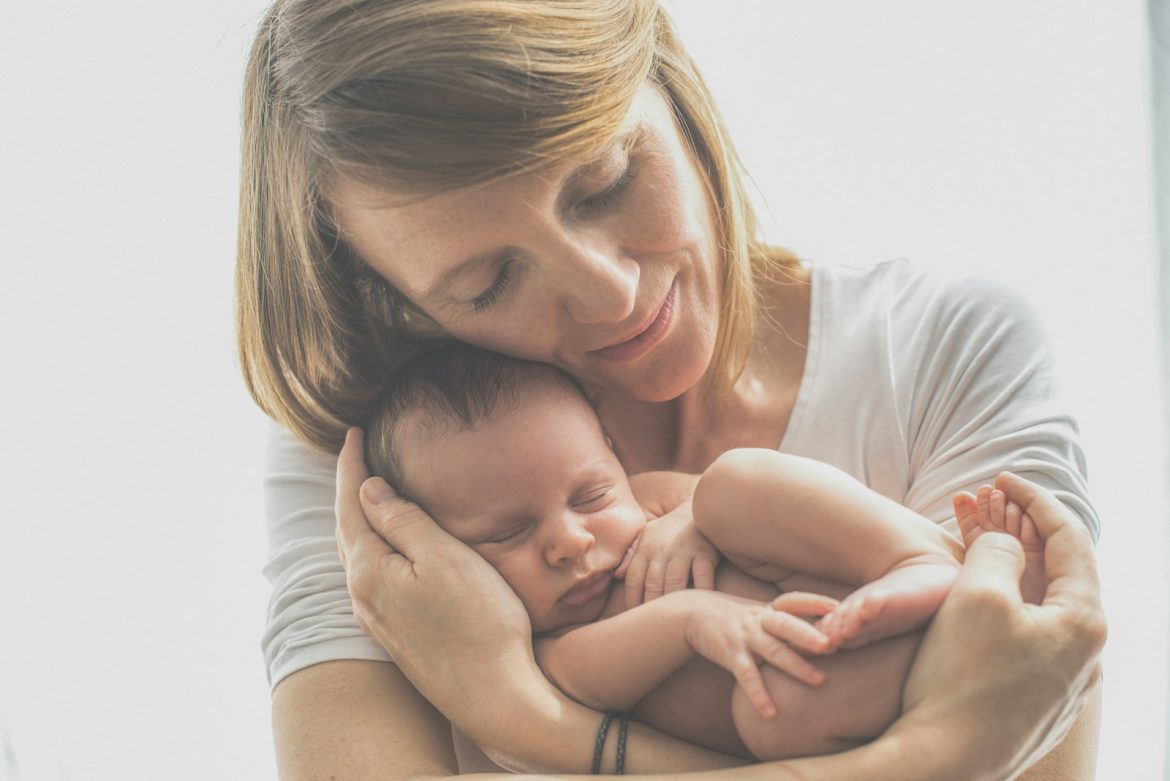 Photo by Isaac Quesada A baby with parent
